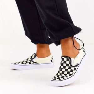 NWOT, worn once. Vans